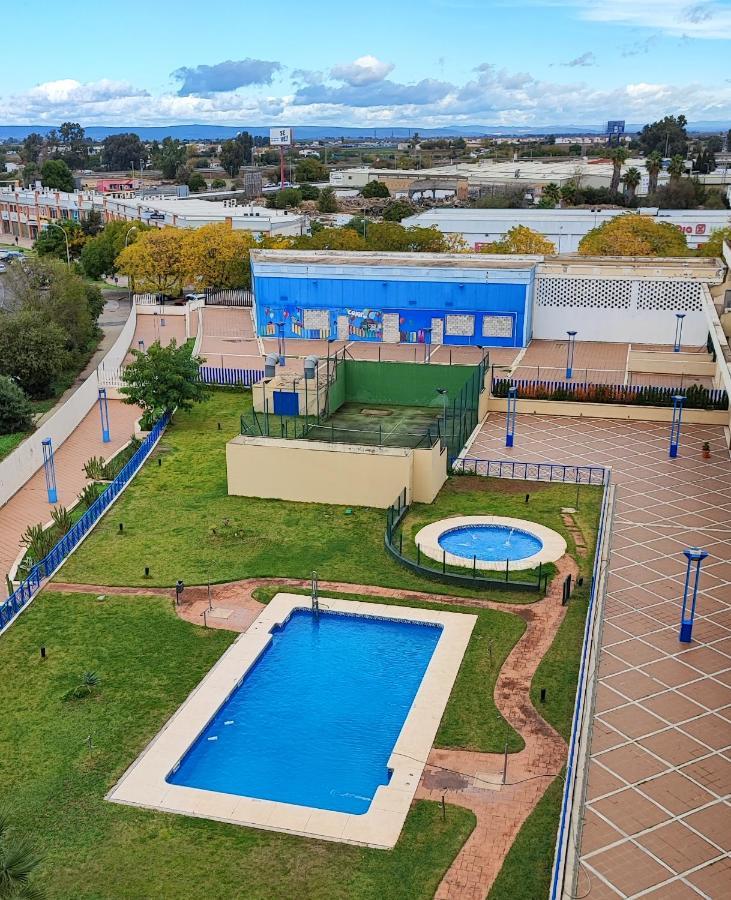 Apartamento Fibes Edificio Lux Sevilla Exterior foto